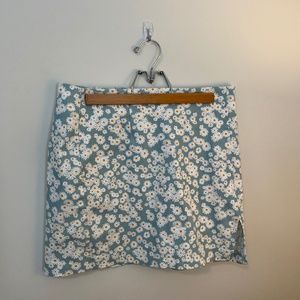Light Blue Daisy Skirt